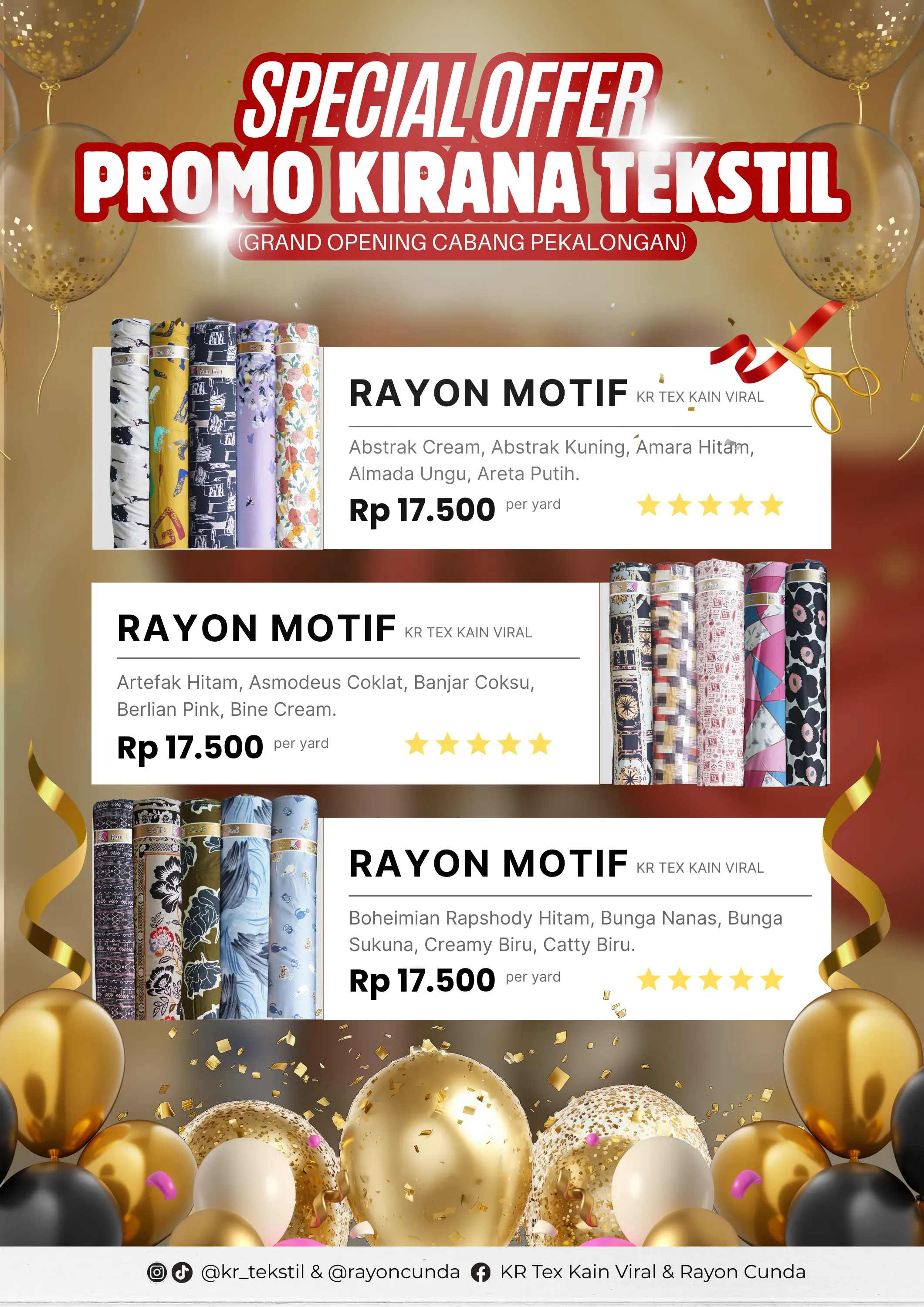 promo kain rayon