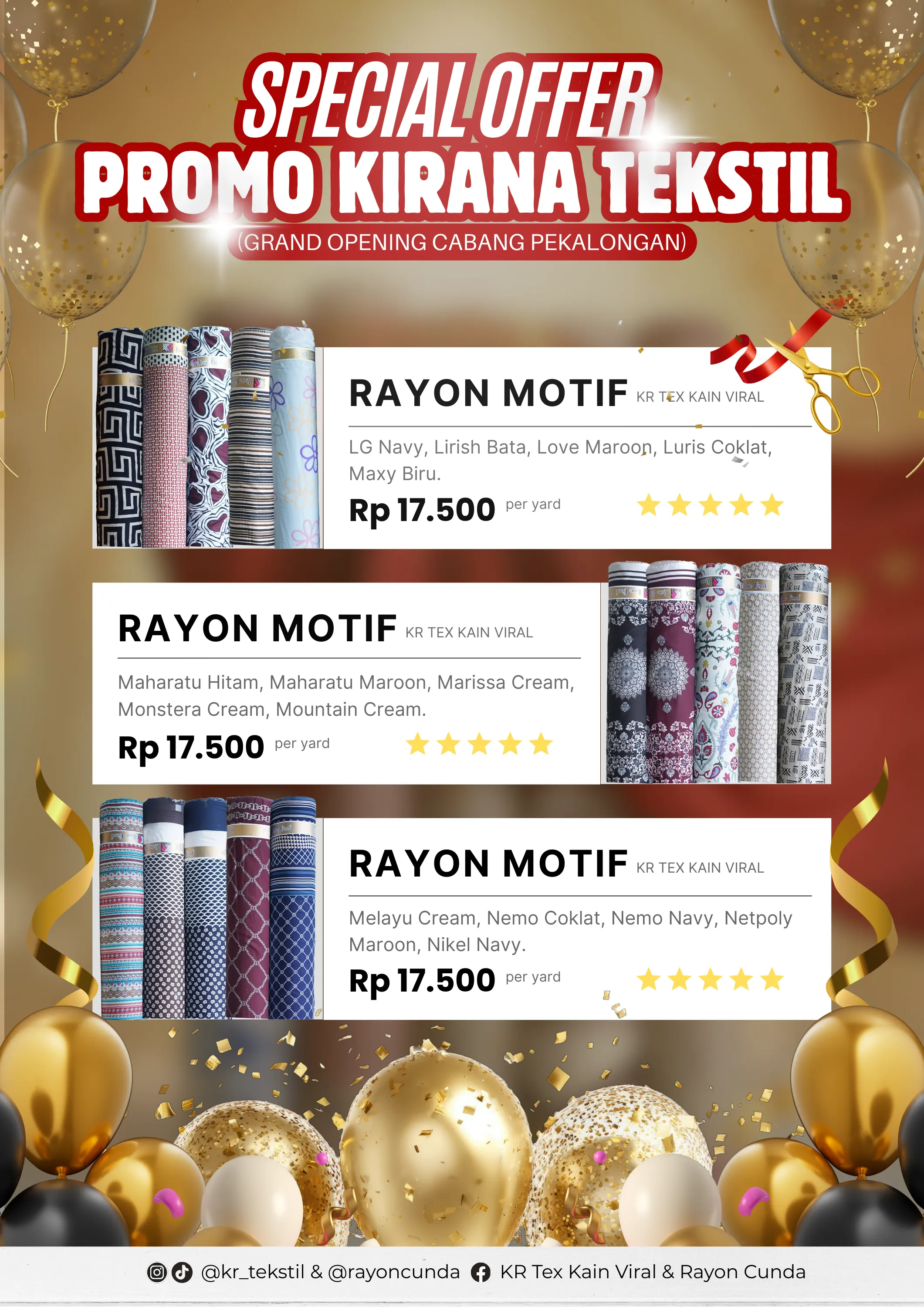 promo kain rayon