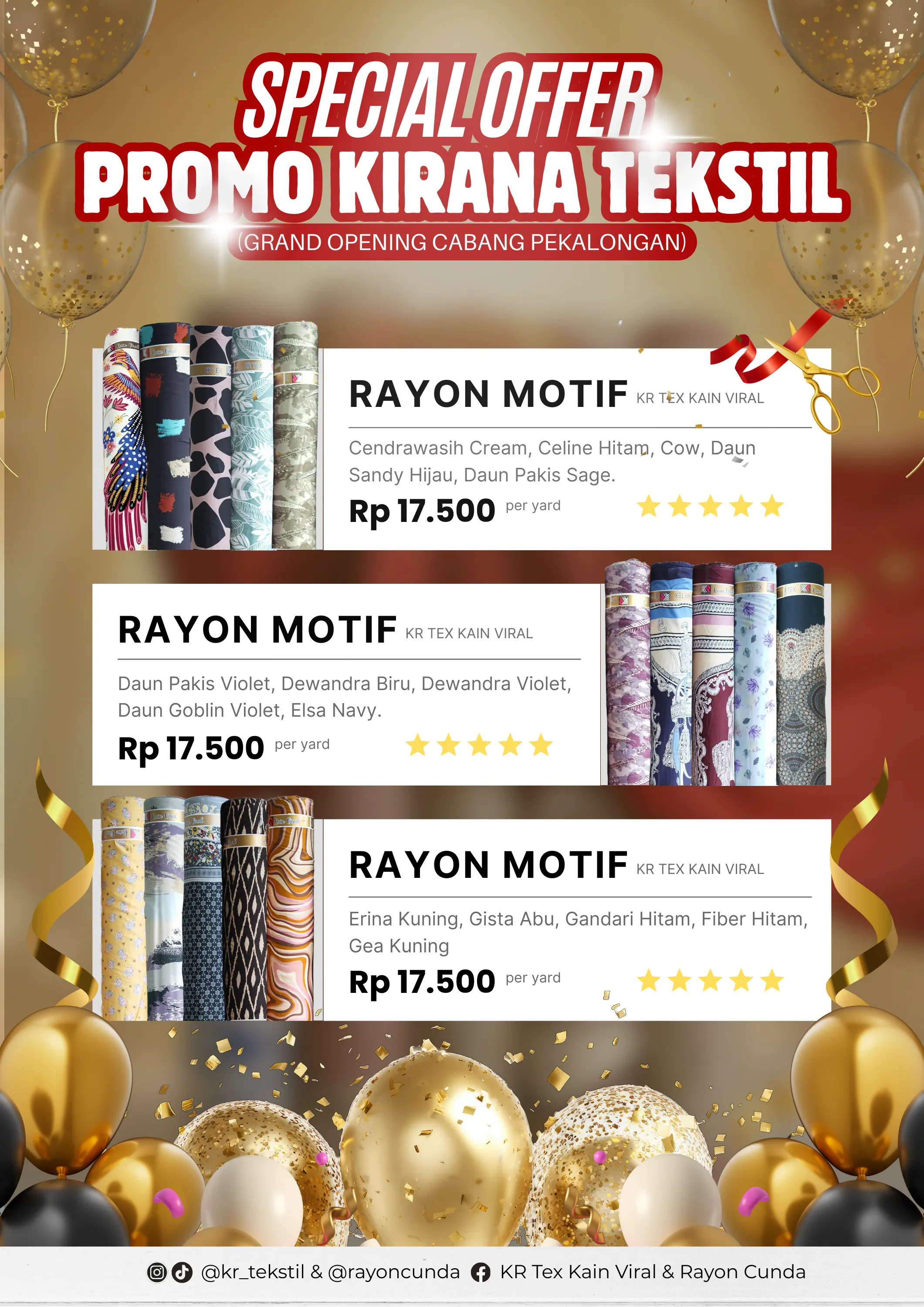 promo kain rayon