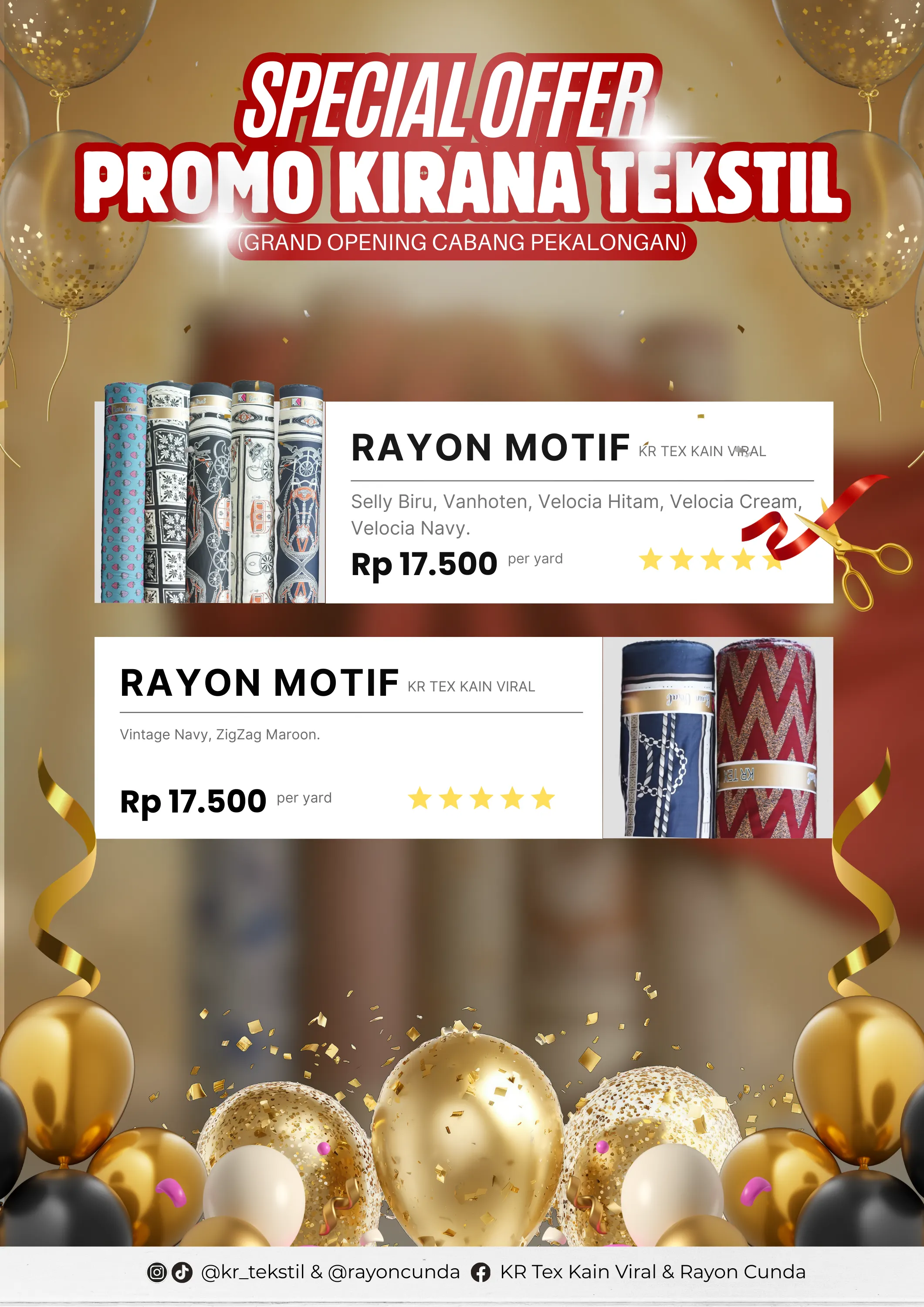 promo kain rayon