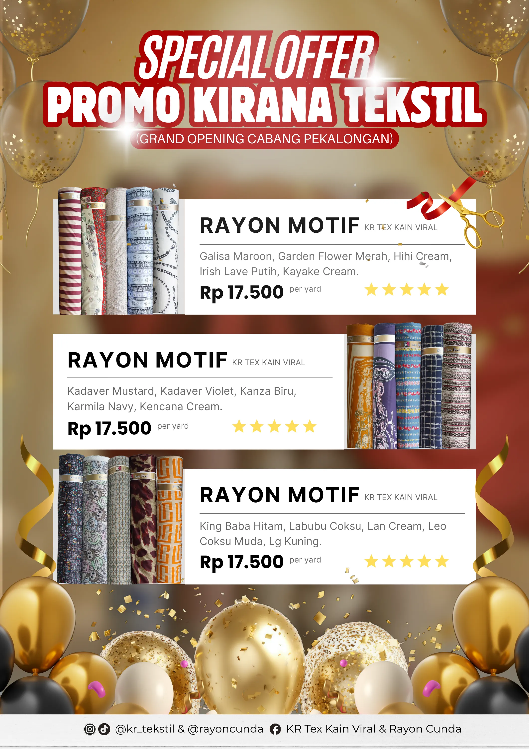 promo kain rayon