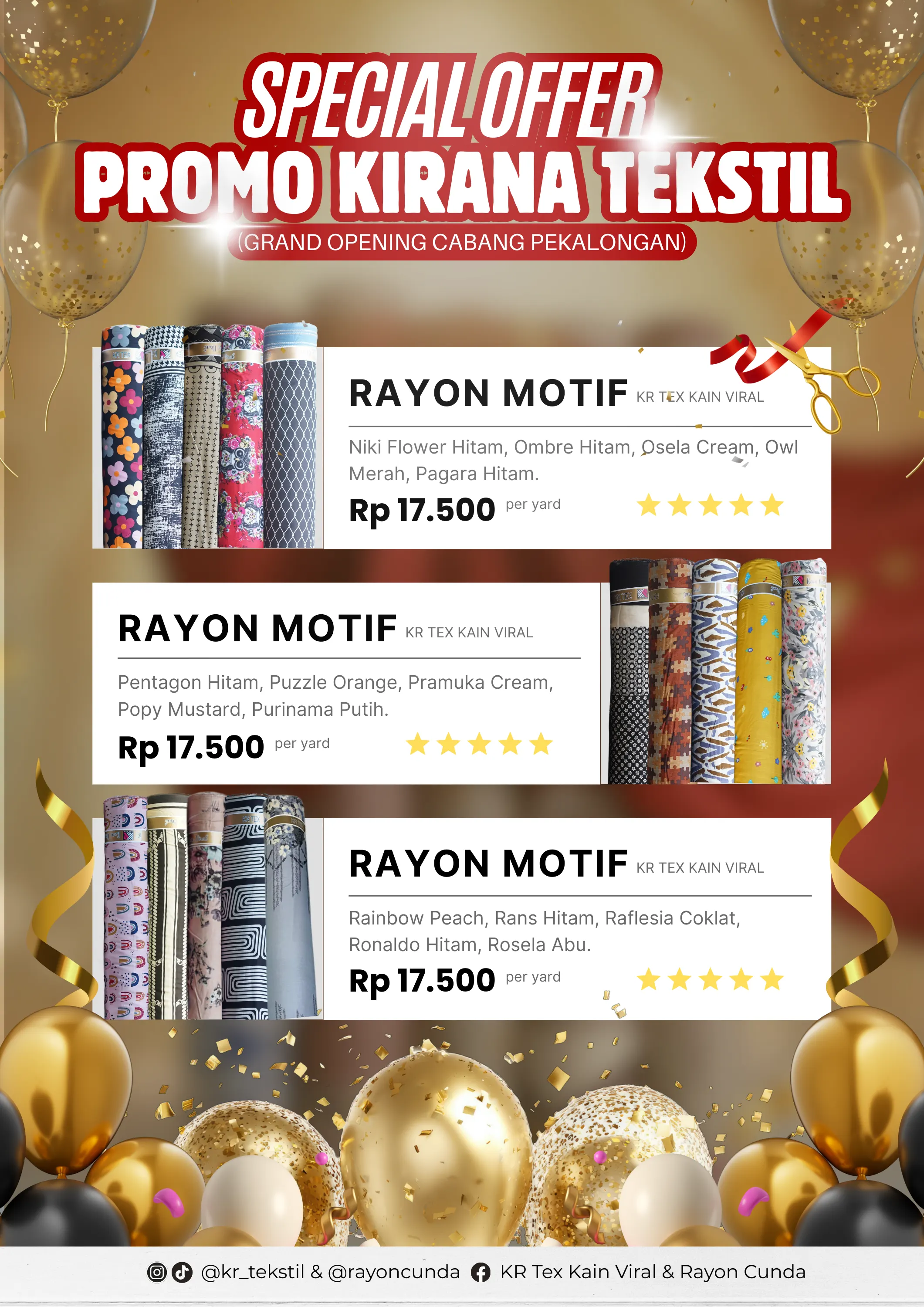 promo kain rayon