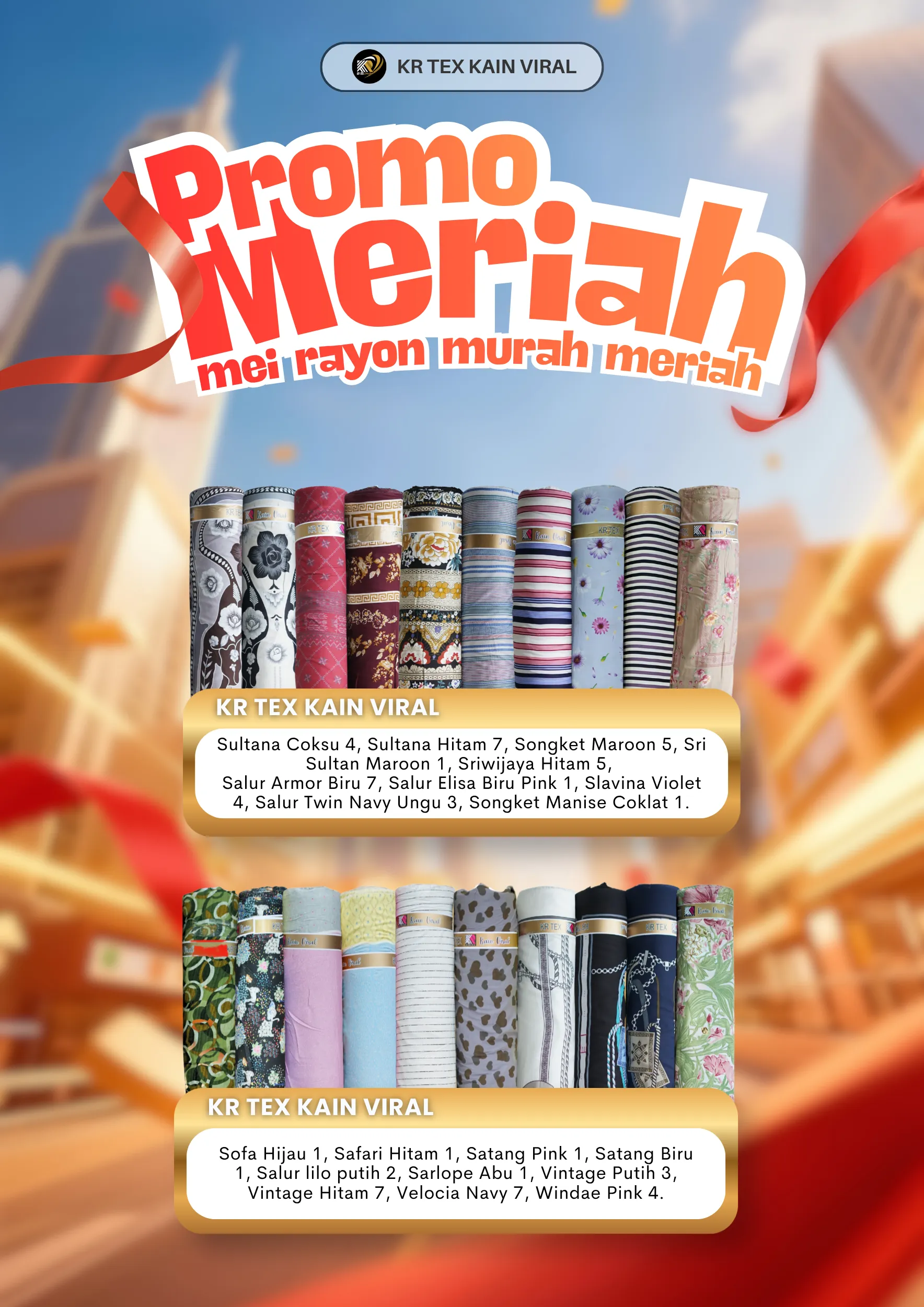 motif Rayon digital printing