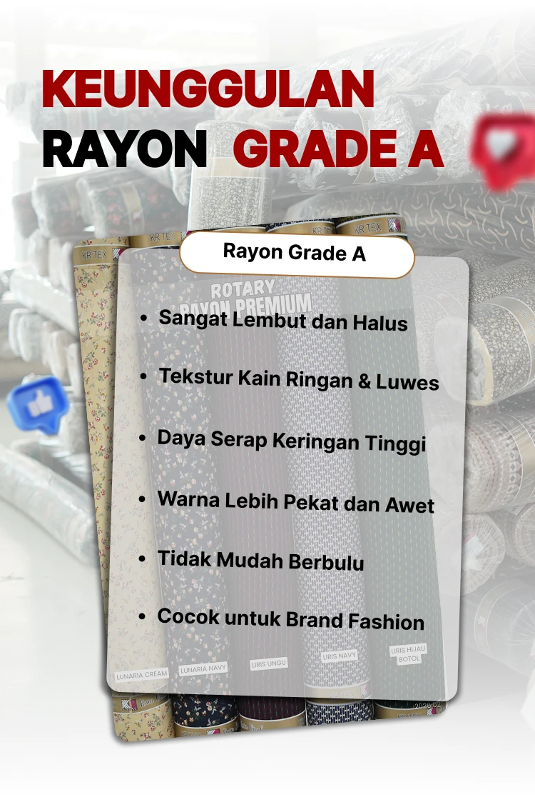 keunggulan rayon viscose